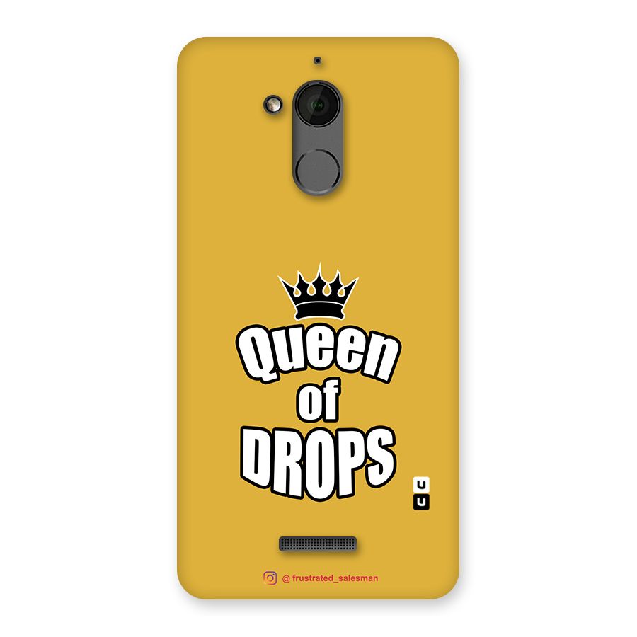 Queen of Drops Mustard Yellow Back Case for Coolpad Note 5