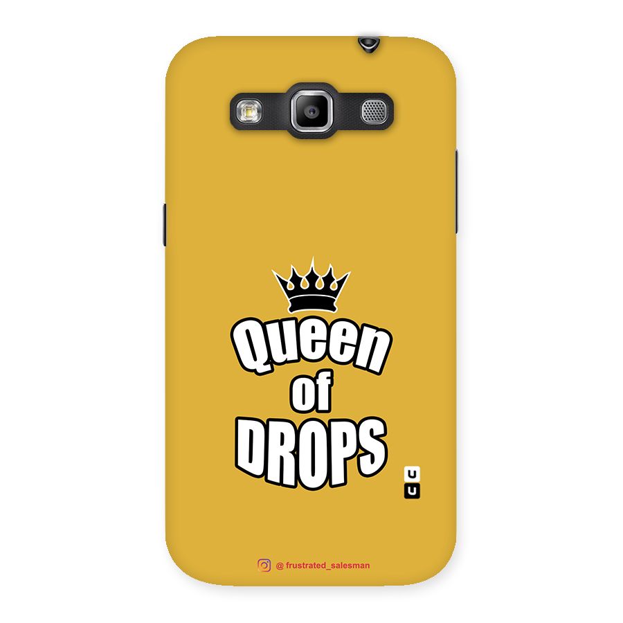 Queen of Drops Mustard Yellow Back Case for Galaxy Grand Quattro