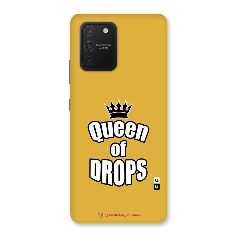 Queen of Drops Mustard Yellow Back Case for Galaxy S10 Lite
