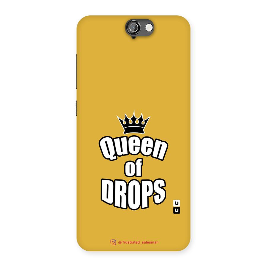 Queen of Drops Mustard Yellow Back Case for HTC One A9