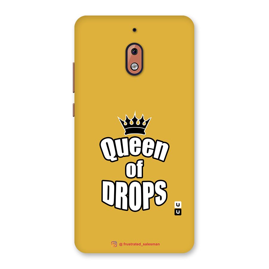 Queen of Drops Mustard Yellow Back Case for Nokia 2.1