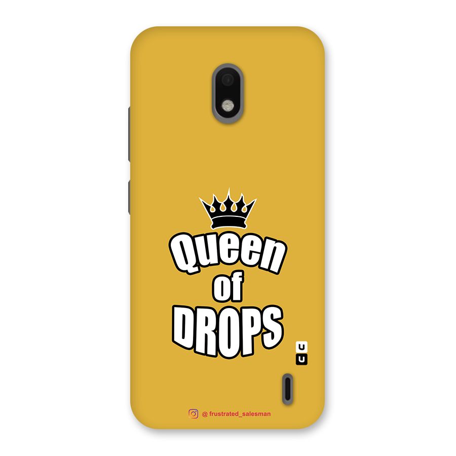 Queen of Drops Mustard Yellow Back Case for Nokia 2.2