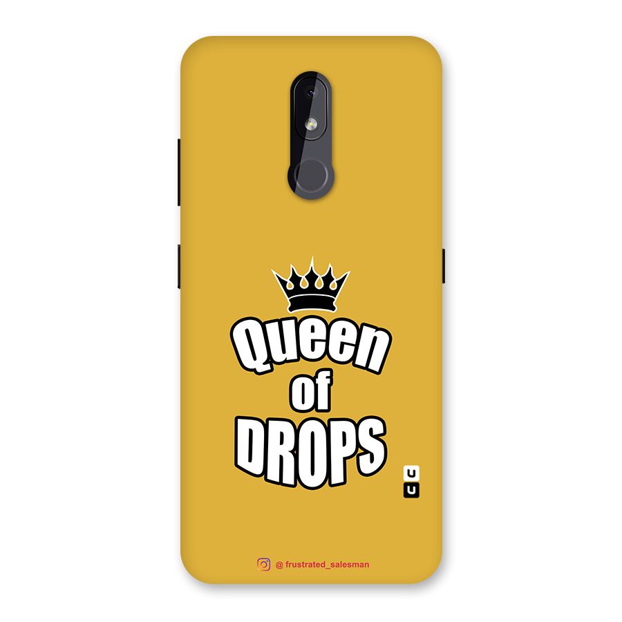 Queen of Drops Mustard Yellow Back Case for Nokia 3.2