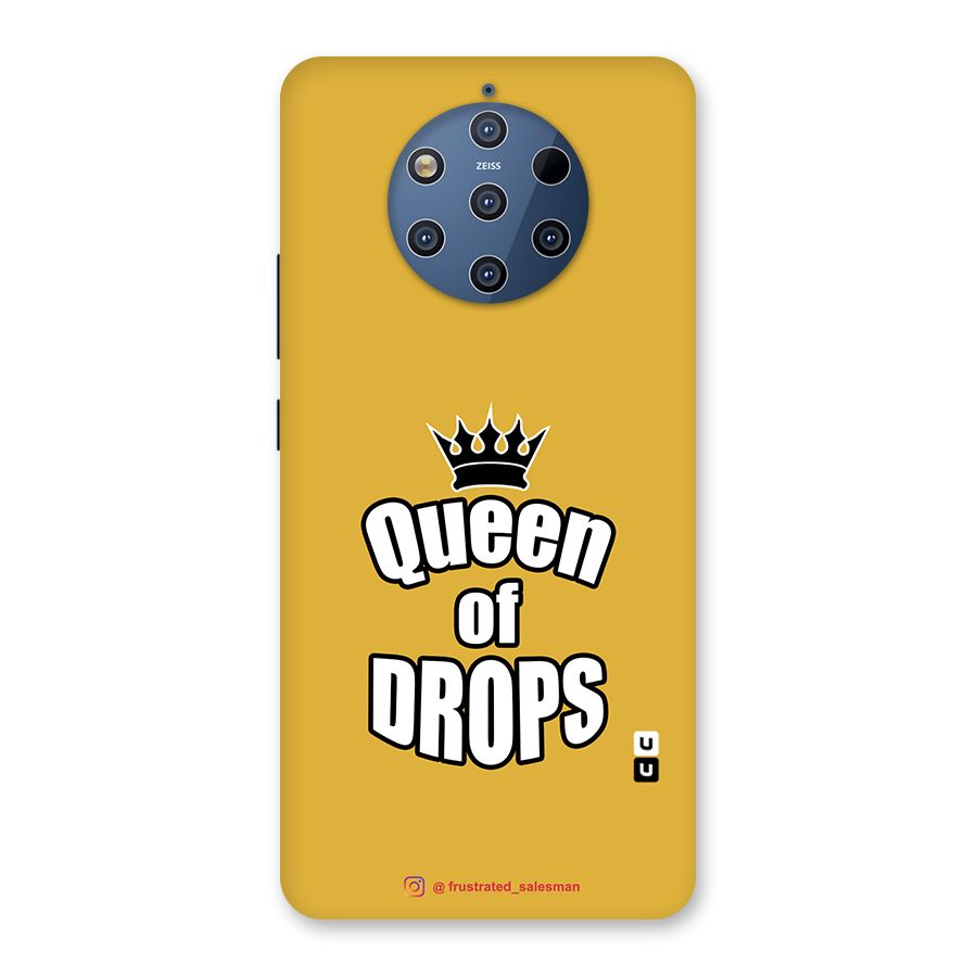 Queen of Drops Mustard Yellow Back Case for Nokia 9 PureView
