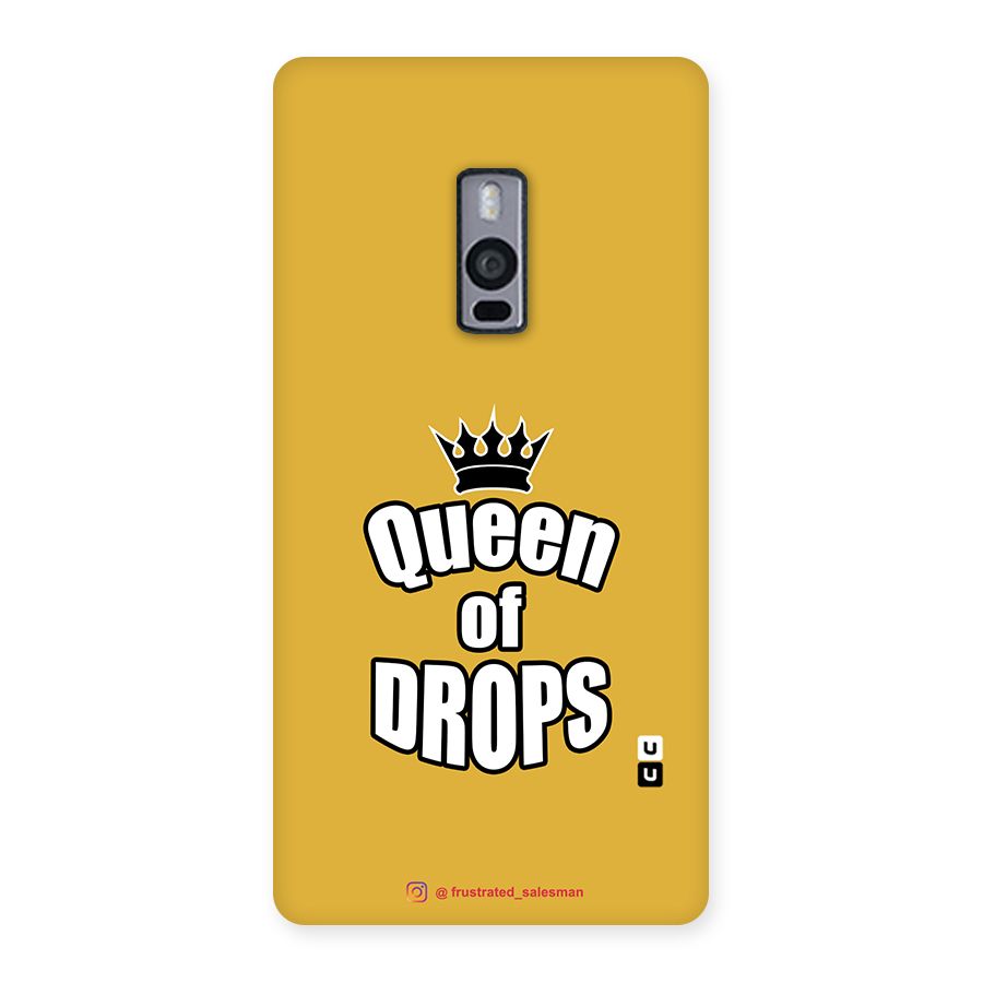 Queen of Drops Mustard Yellow Back Case for OnePlus Two