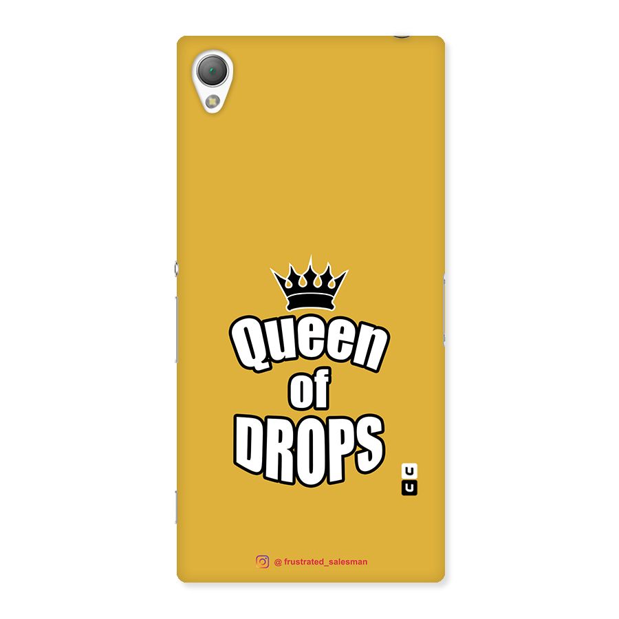 Queen of Drops Mustard Yellow Back Case for Sony Xperia Z3