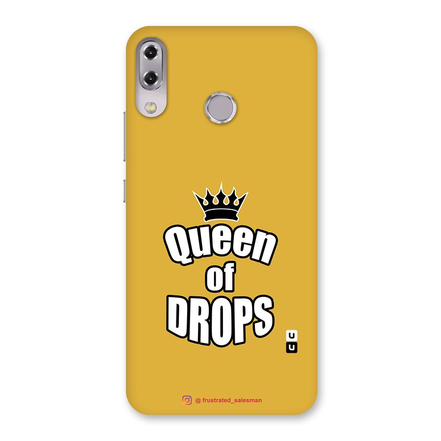 Queen of Drops Mustard Yellow Back Case for Zenfone 5Z