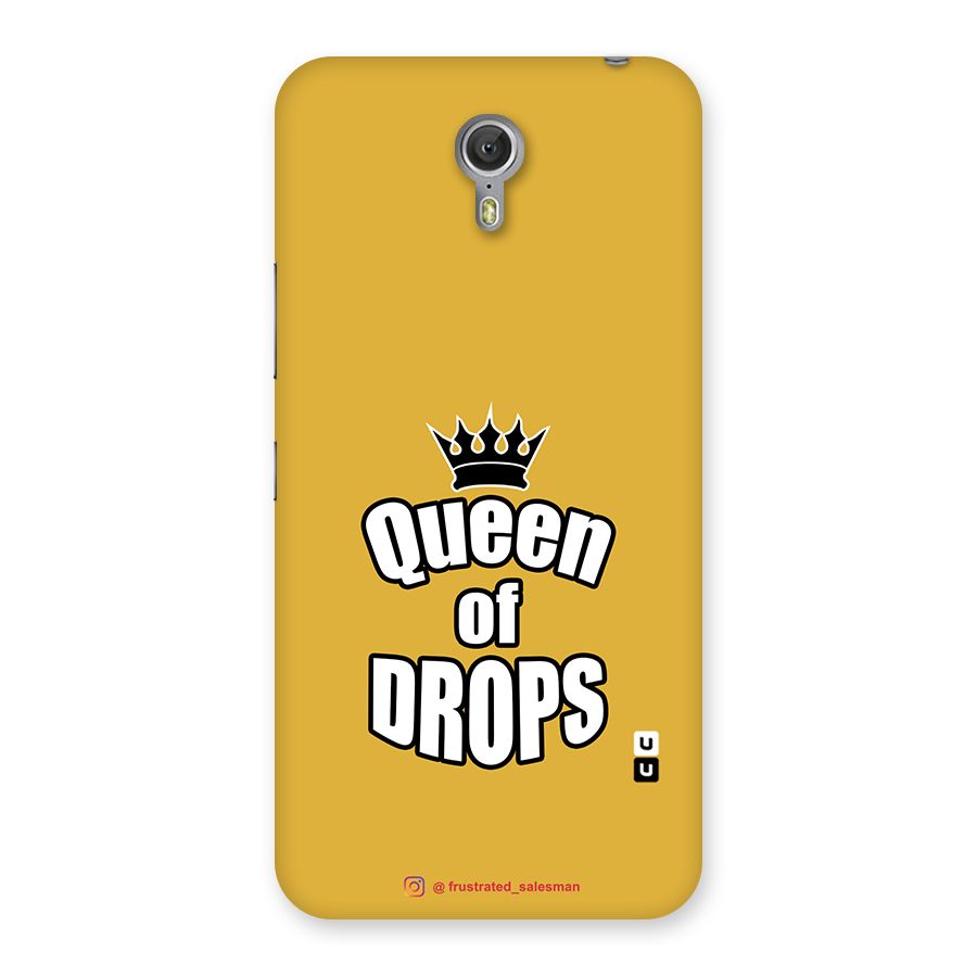 Queen of Drops Mustard Yellow Back Case for Zuk Z1