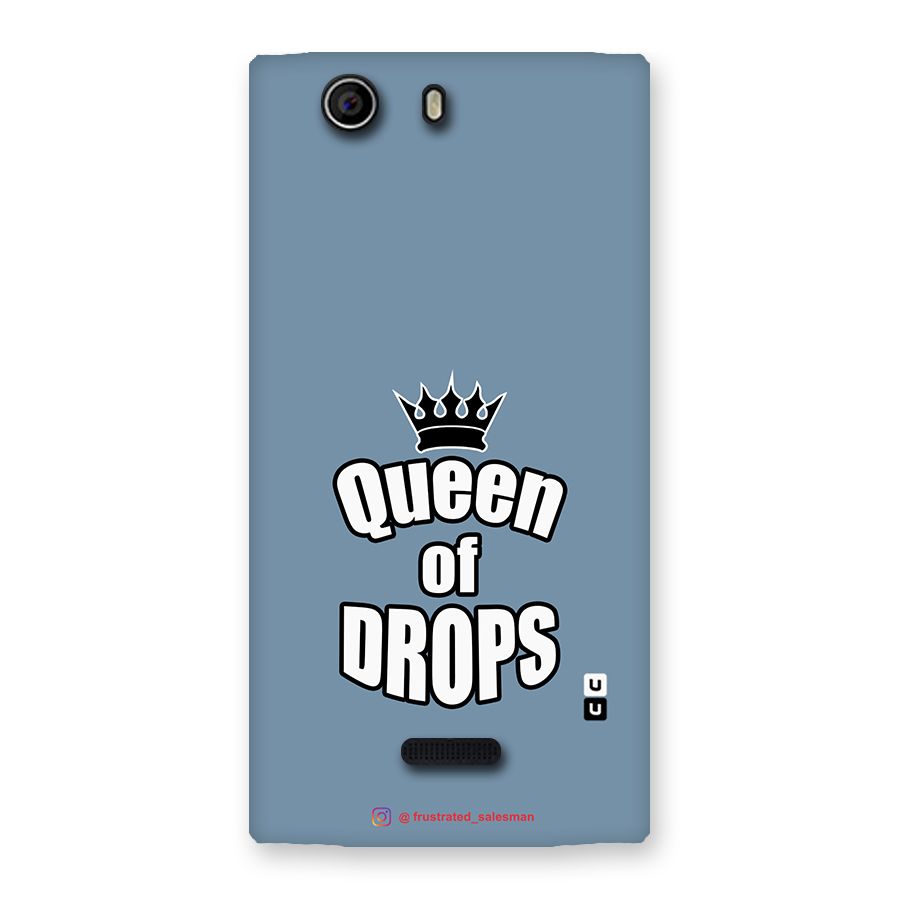 Queen of Drops SteelBlue Back Case for Canvas Nitro 2 E311