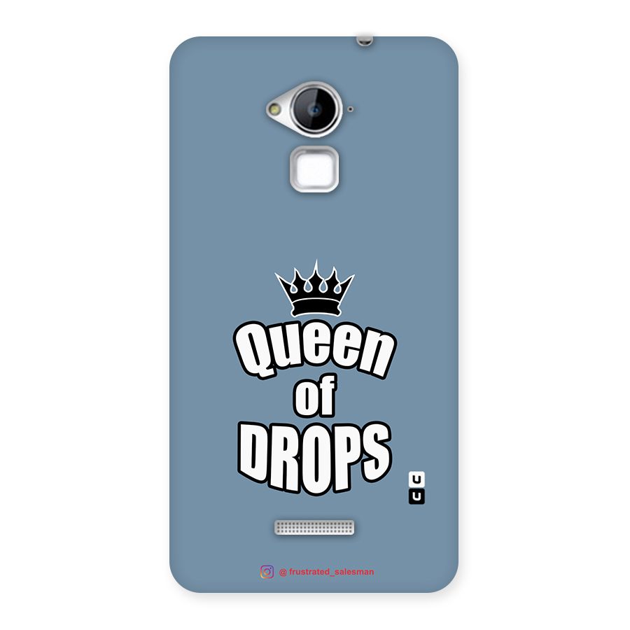 Queen of Drops SteelBlue Back Case for Coolpad Note 3