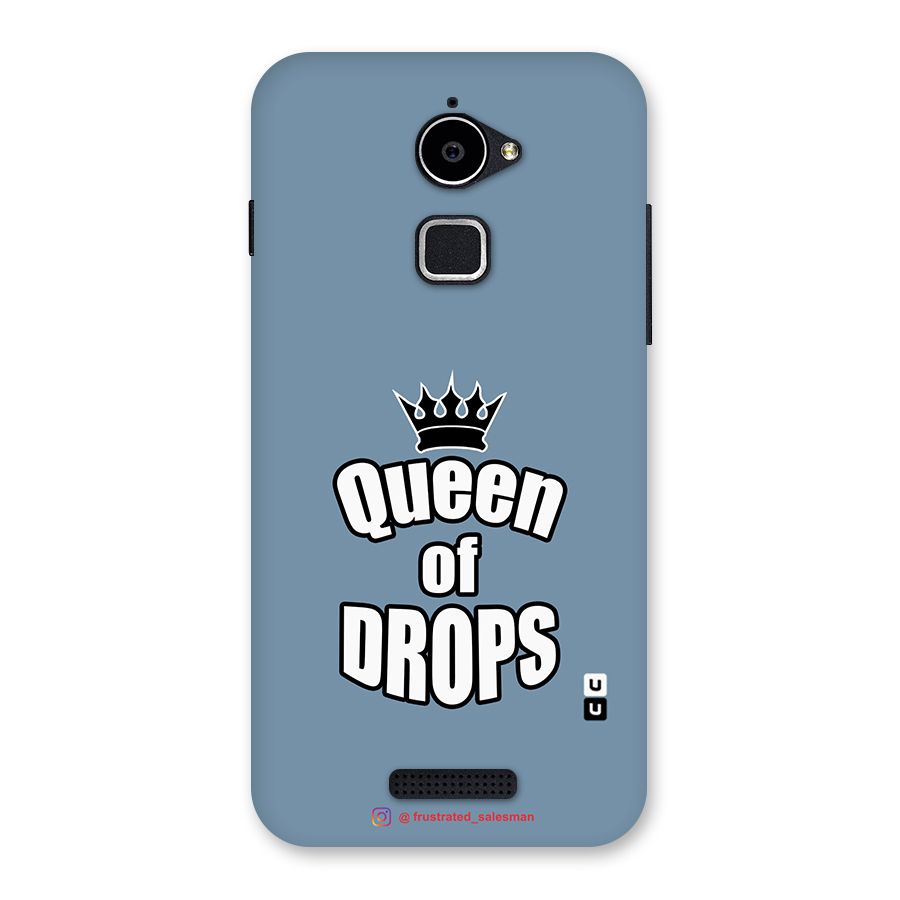 Queen of Drops SteelBlue Back Case for Coolpad Note 3 Lite