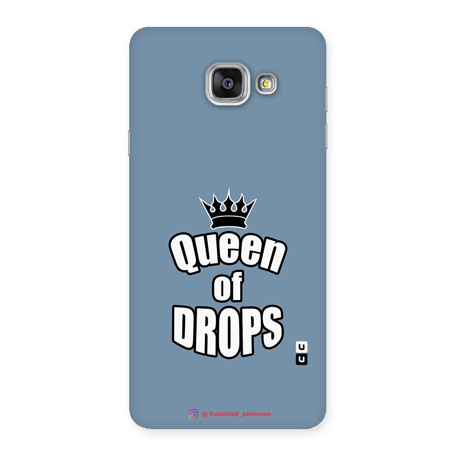 Queen of Drops SteelBlue Back Case for Galaxy A7 2016