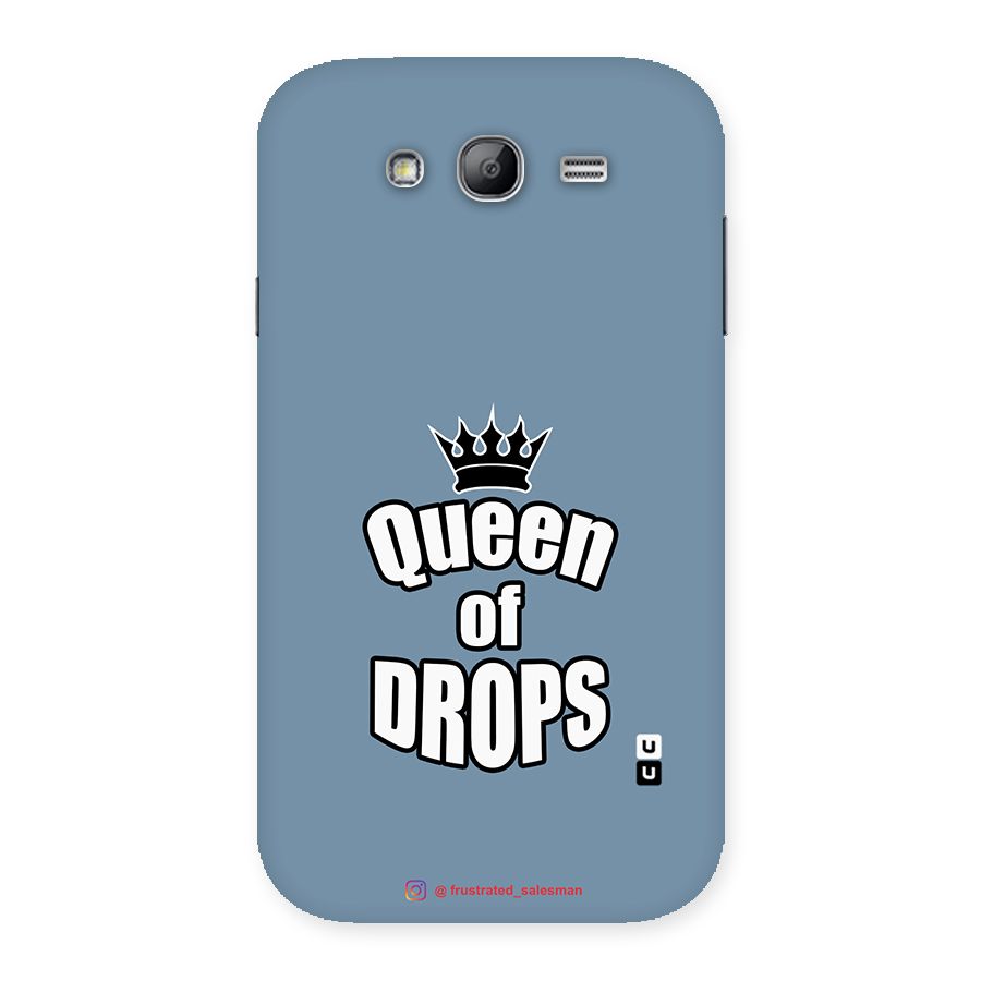 Queen of Drops SteelBlue Back Case for Galaxy Grand
