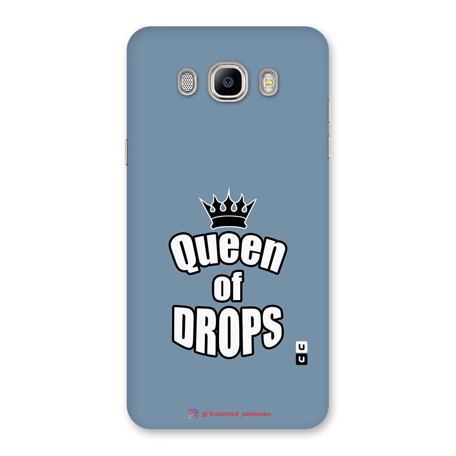 Queen of Drops SteelBlue Back Case for Galaxy On8