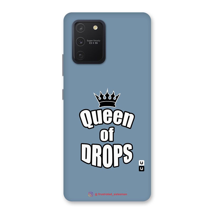 Queen of Drops SteelBlue Back Case for Galaxy S10 Lite