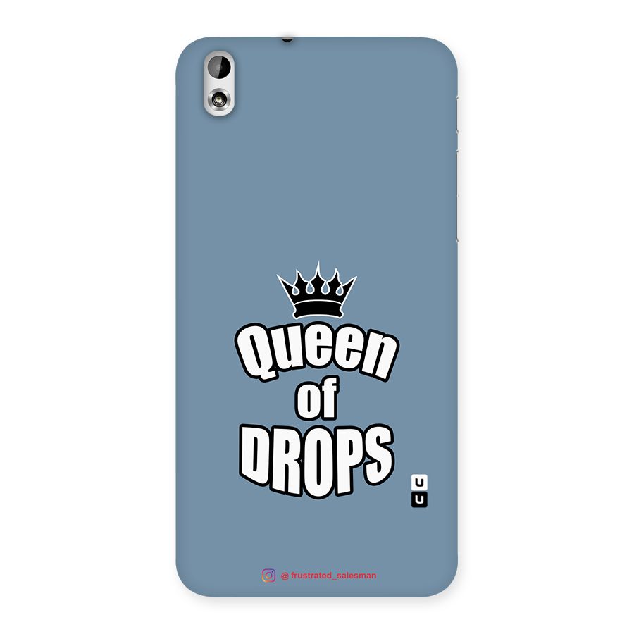 Queen of Drops SteelBlue Back Case for HTC Desire 816g