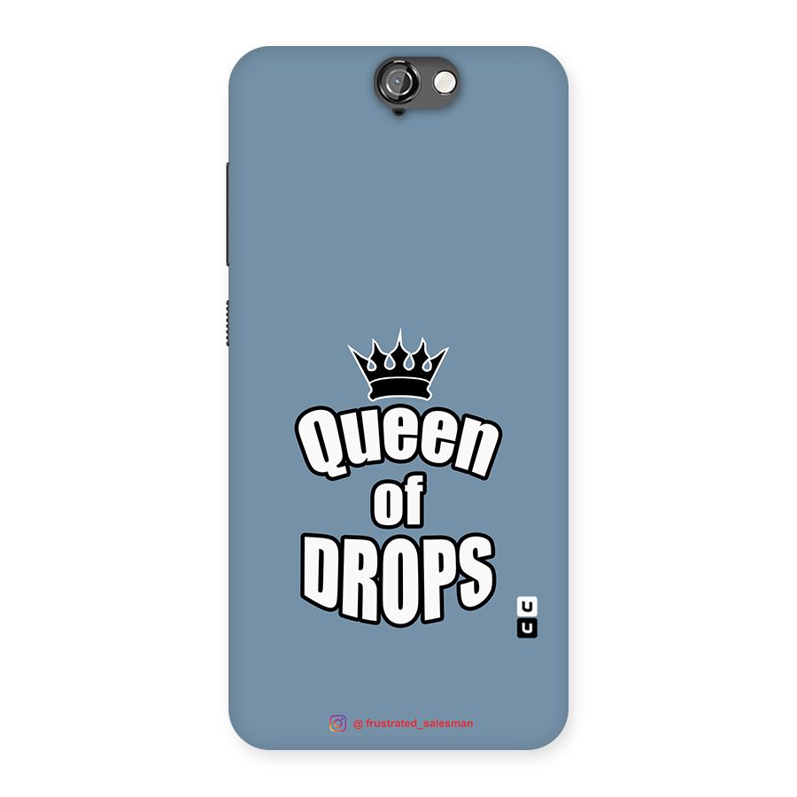 Queen of Drops SteelBlue Back Case for HTC One A9