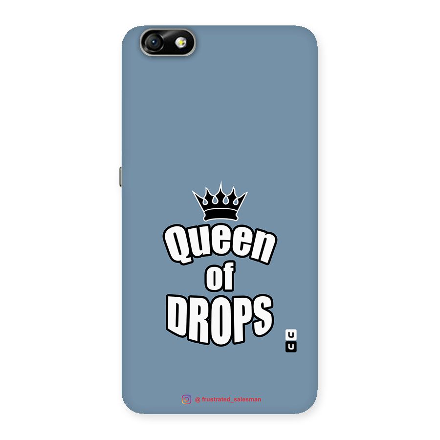 Queen of Drops SteelBlue Back Case for Honor 4X