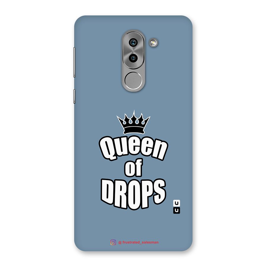 Queen of Drops SteelBlue Back Case for Honor 6X