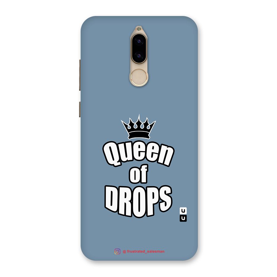Queen of Drops SteelBlue Back Case for Honor 9i