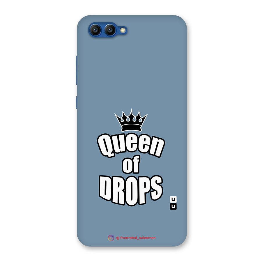 Queen of Drops SteelBlue Back Case for Honor View 10