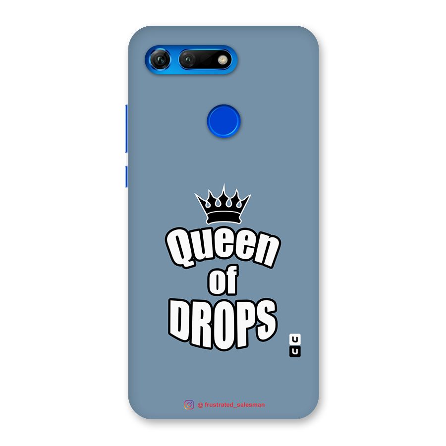 Queen of Drops SteelBlue Back Case for Honor View 20