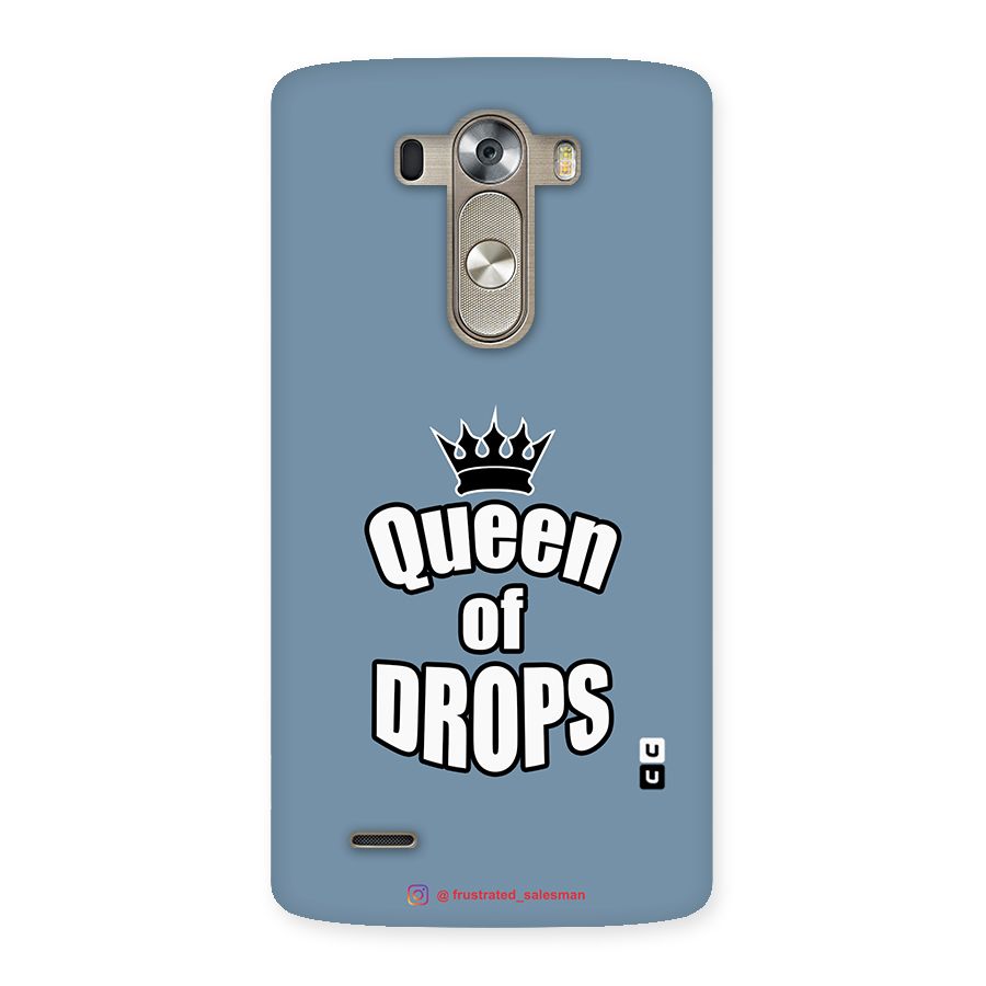 Queen of Drops SteelBlue Back Case for LG G3
