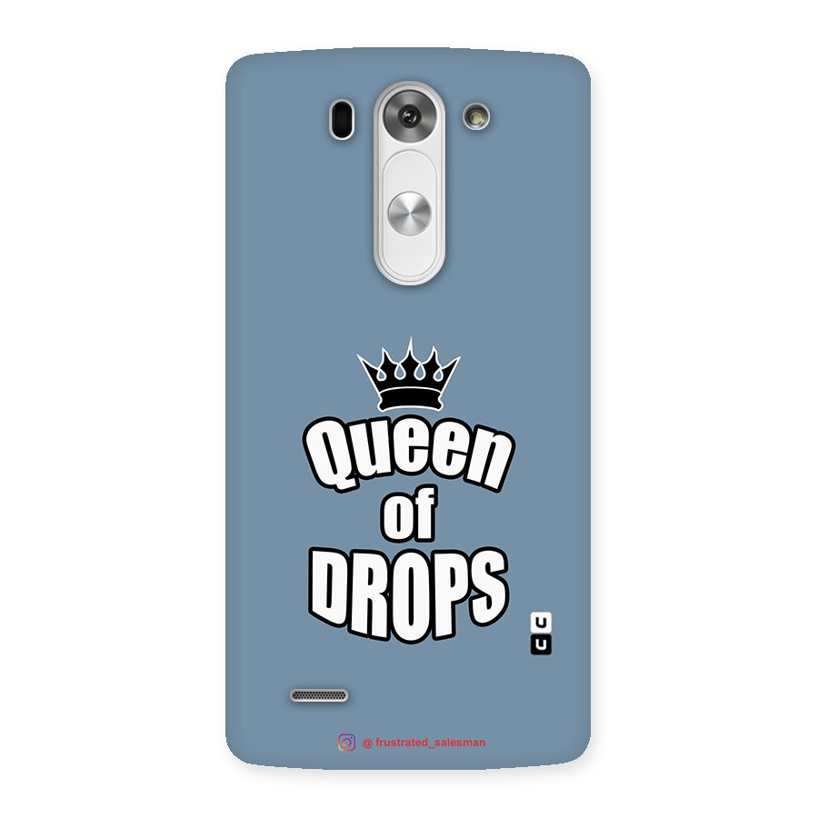Queen of Drops SteelBlue Back Case for LG G3 Mini