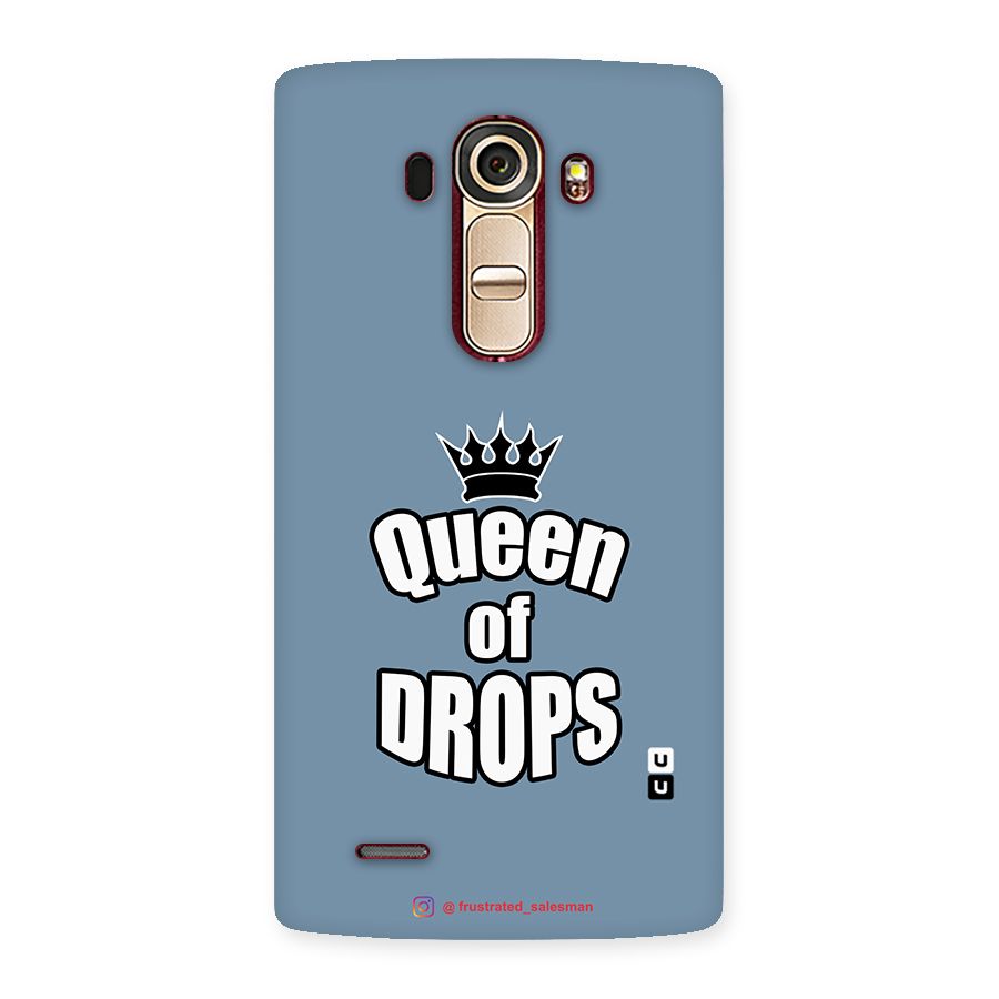 Queen of Drops SteelBlue Back Case for LG G4