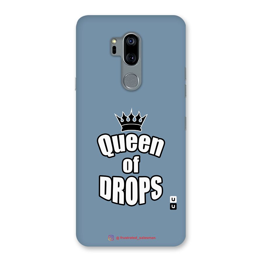 Queen of Drops SteelBlue Back Case for LG G7