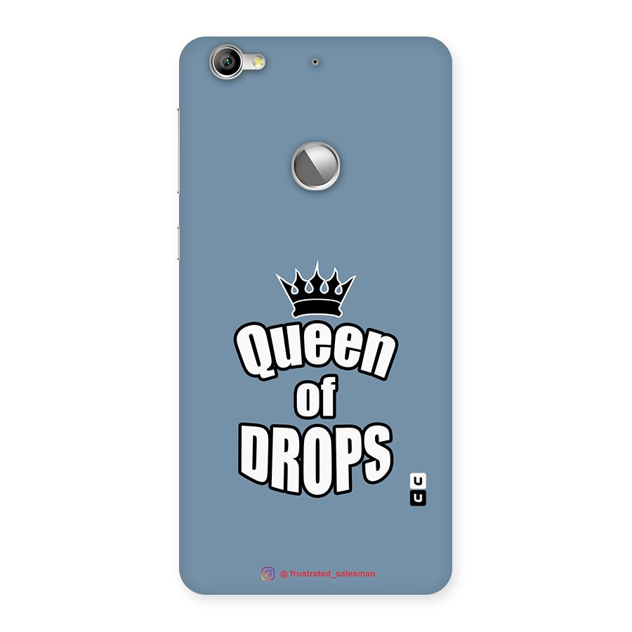Queen of Drops SteelBlue Back Case for LeTV Le 1s
