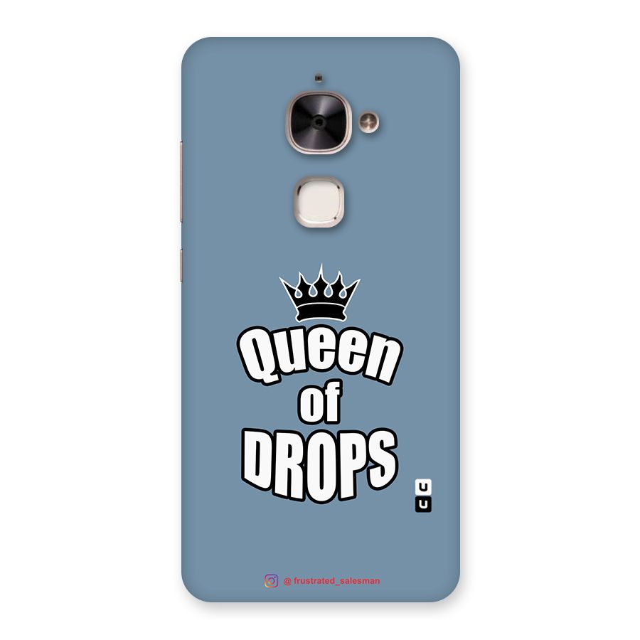 Queen of Drops SteelBlue Back Case for Le 2