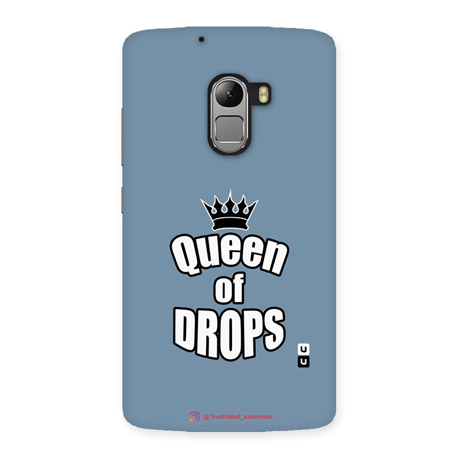 Queen of Drops SteelBlue Back Case for Lenovo K4 Note