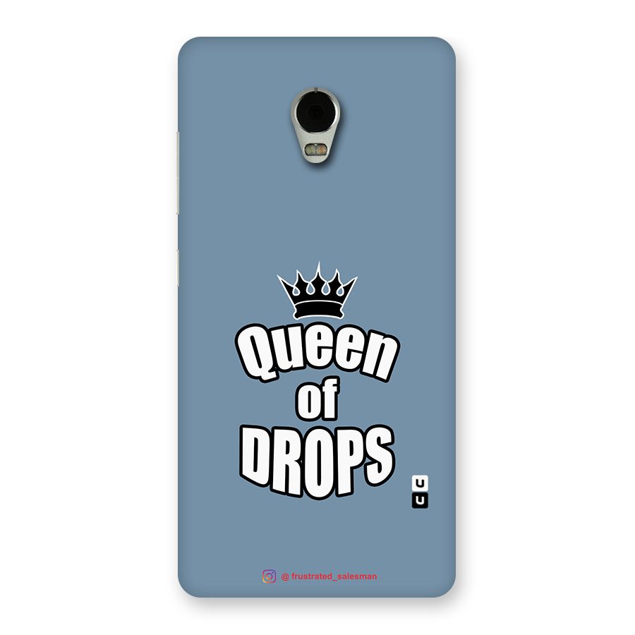 Queen of Drops SteelBlue Back Case for Lenovo Vibe P1
