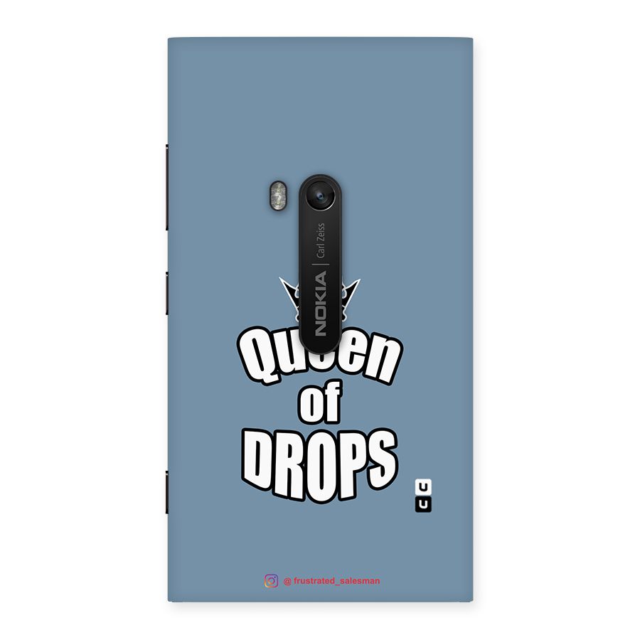 Queen of Drops SteelBlue Back Case for Lumia 920