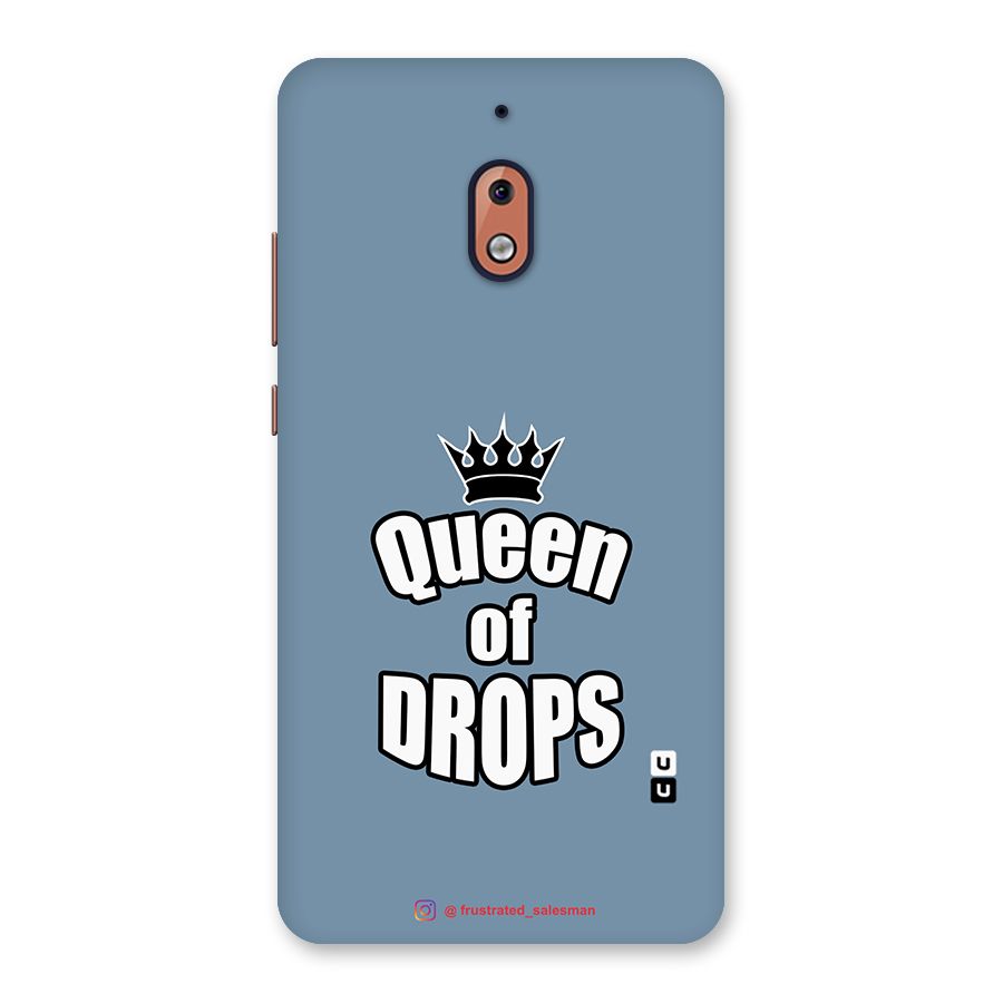 Queen of Drops SteelBlue Back Case for Nokia 2.1