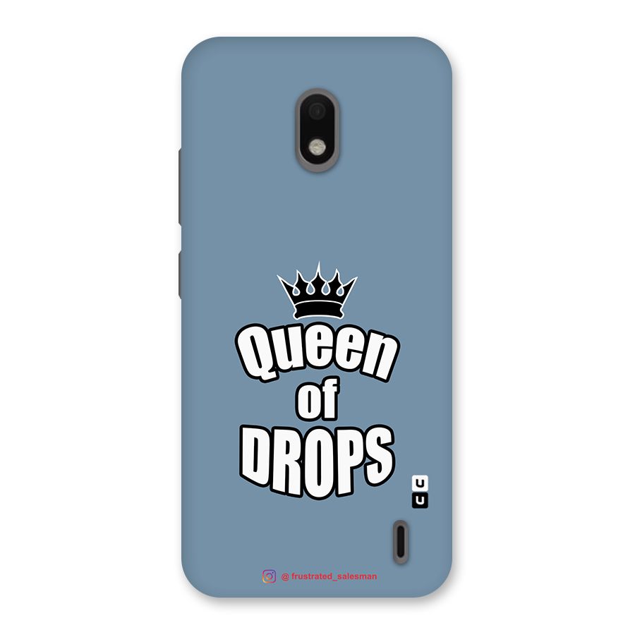 Queen of Drops SteelBlue Back Case for Nokia 2.2