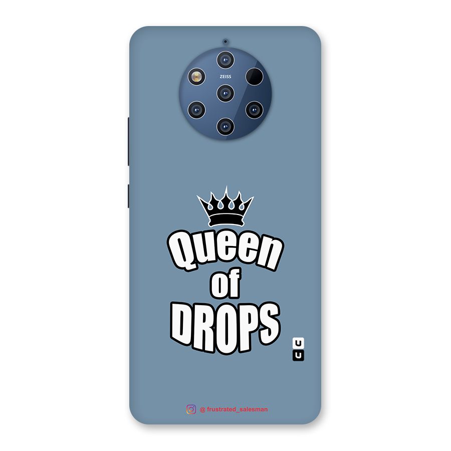Queen of Drops SteelBlue Back Case for Nokia 9 PureView