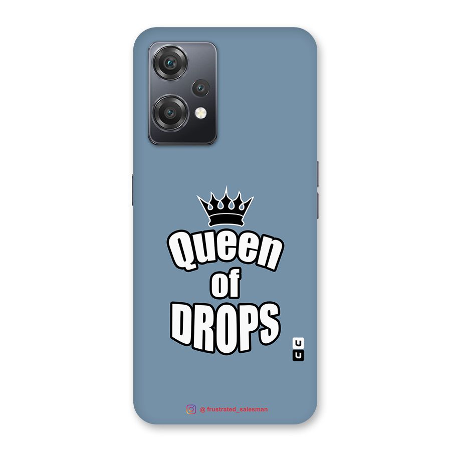 Queen of Drops SteelBlue Back Case for OnePlus Nord CE 2 Lite 5G