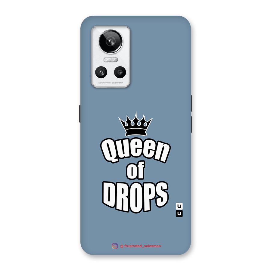 Queen of Drops SteelBlue Back Case for Realme GT Neo 3