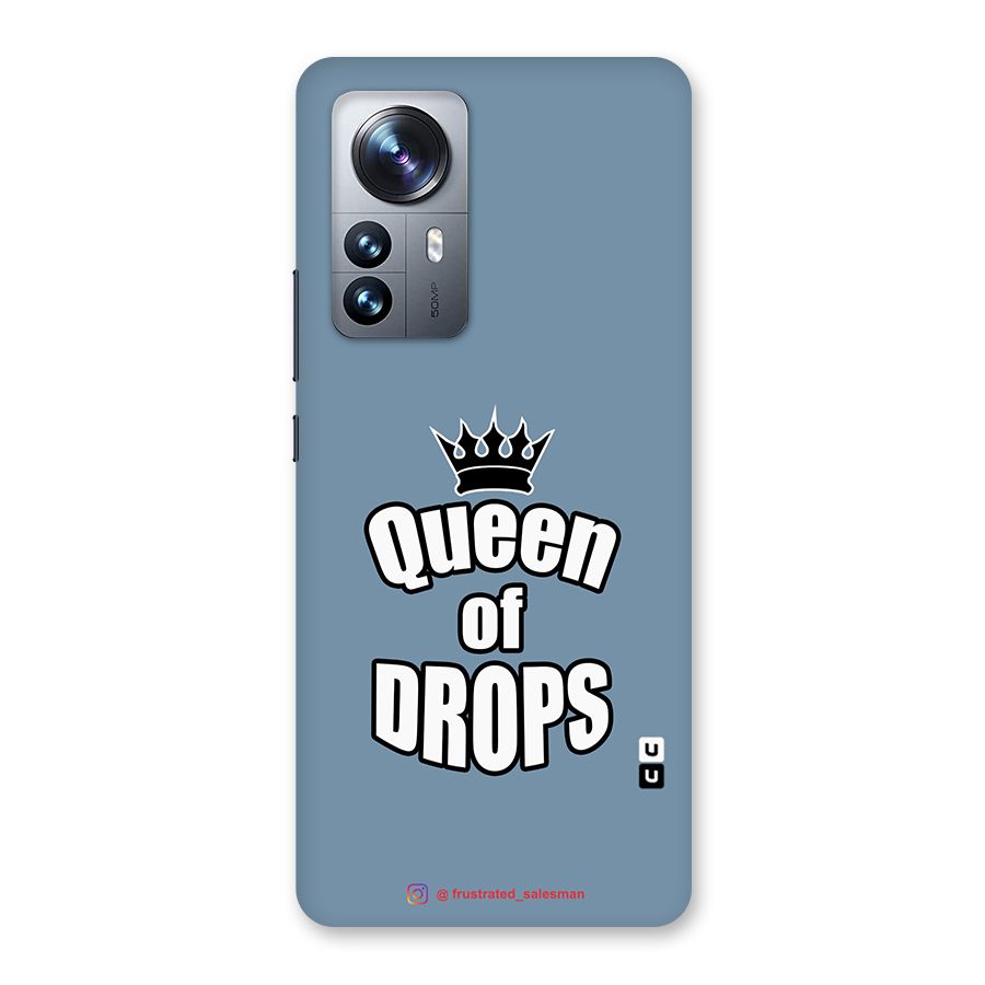 Queen of Drops SteelBlue Back Case for Xiaomi 12 Pro