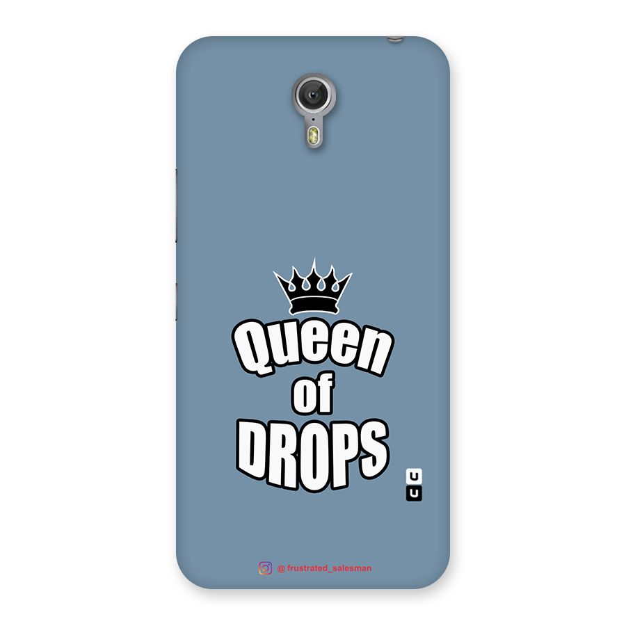 Queen of Drops SteelBlue Back Case for Zuk Z1
