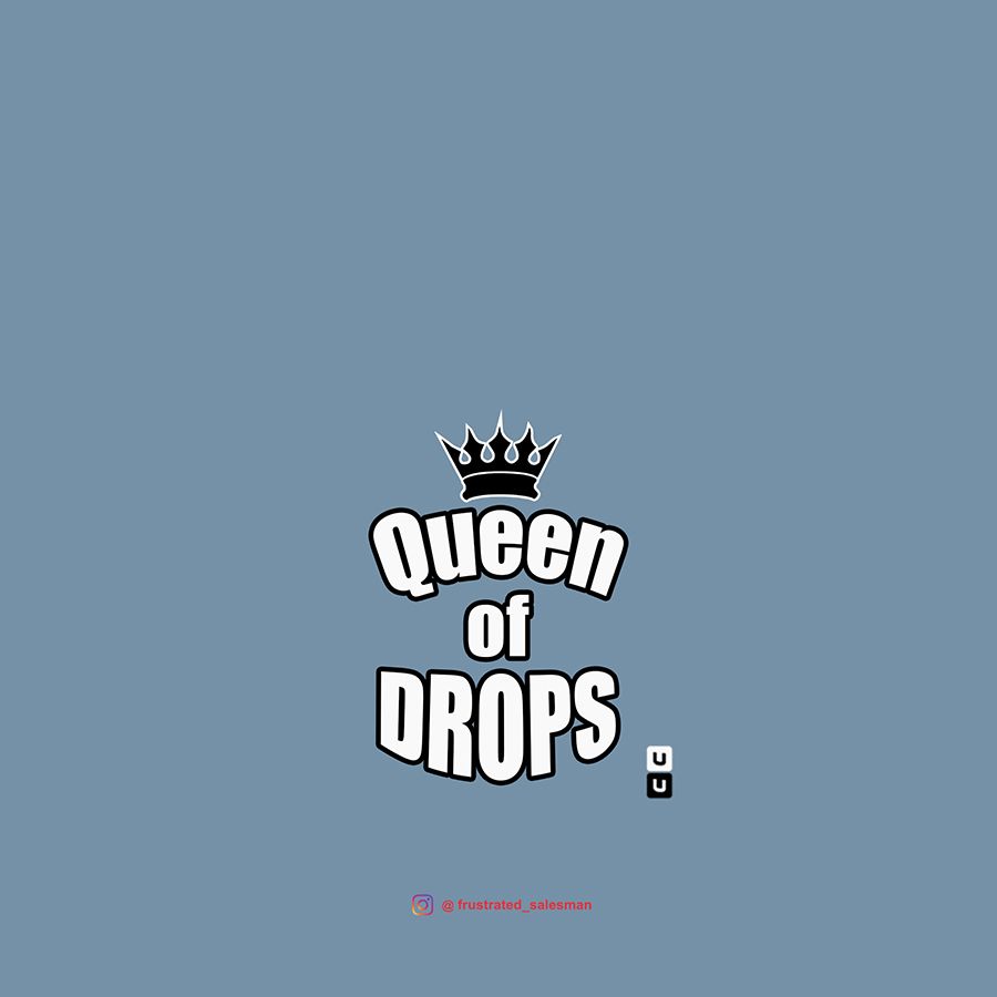Queen of Drops SteelBlue Back Case for iPhone 4 4s.png