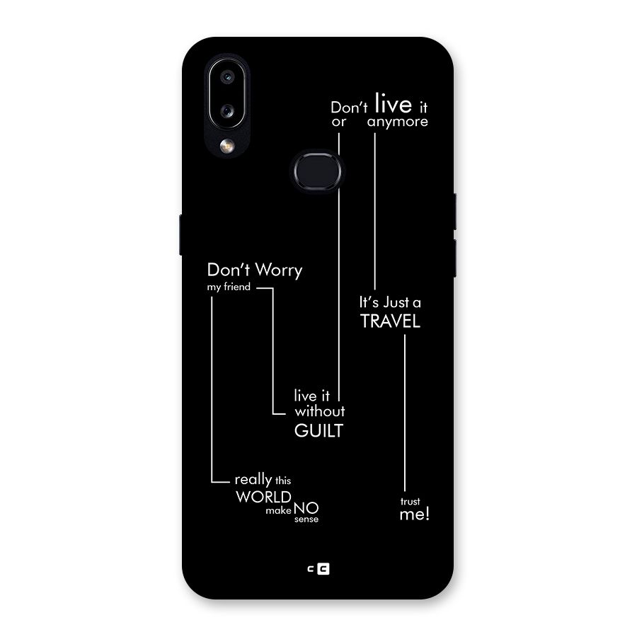 Quotes Of Life Back Case for Galaxy A10s