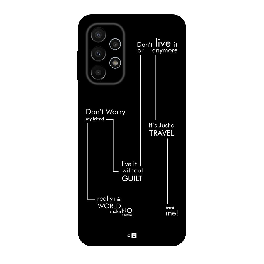 Quotes Of Life Back Case for Galaxy A23