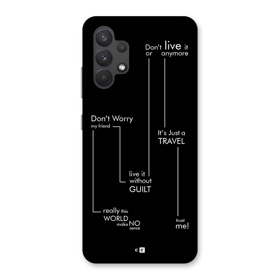 Quotes Of Life Back Case for Galaxy A32