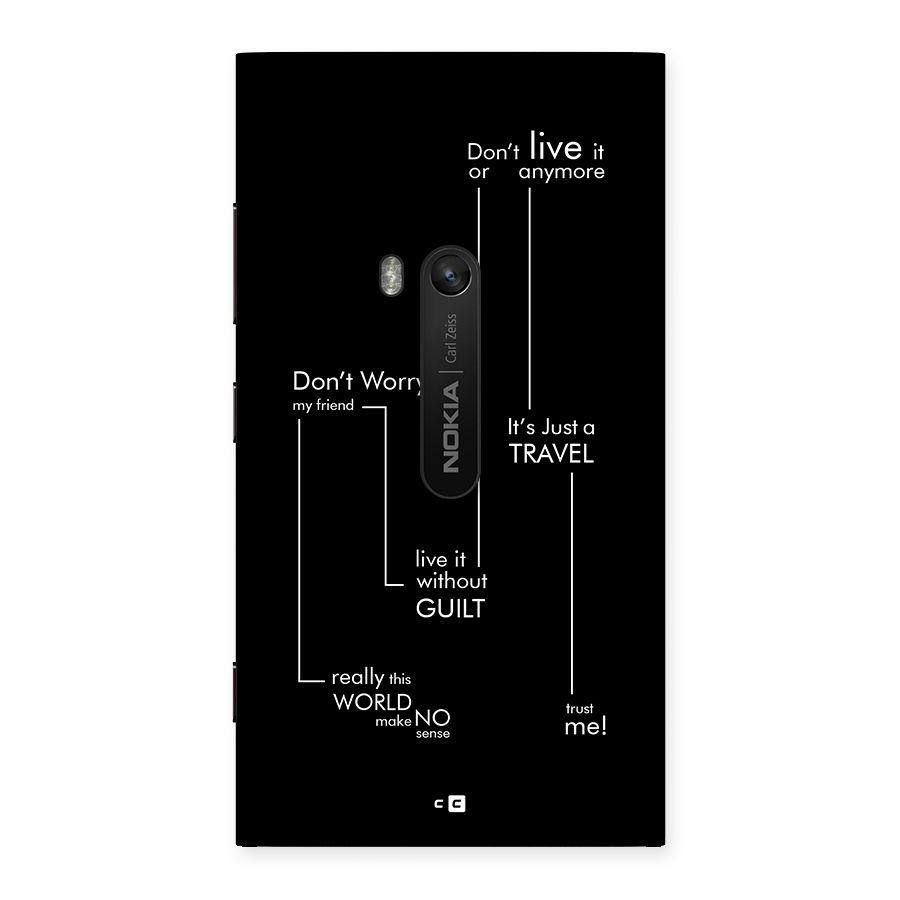 Quotes Of Life Back Case for Lumia 920