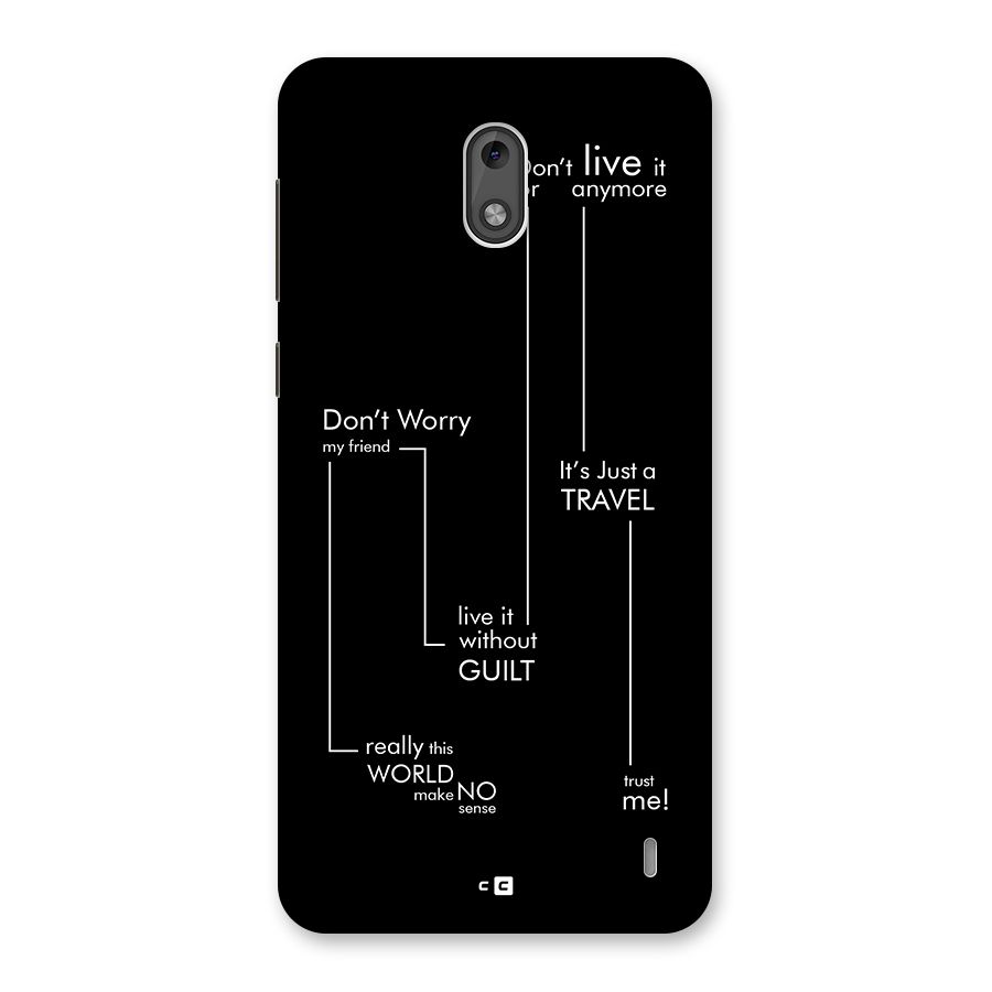 Quotes Of Life Back Case for Nokia 2