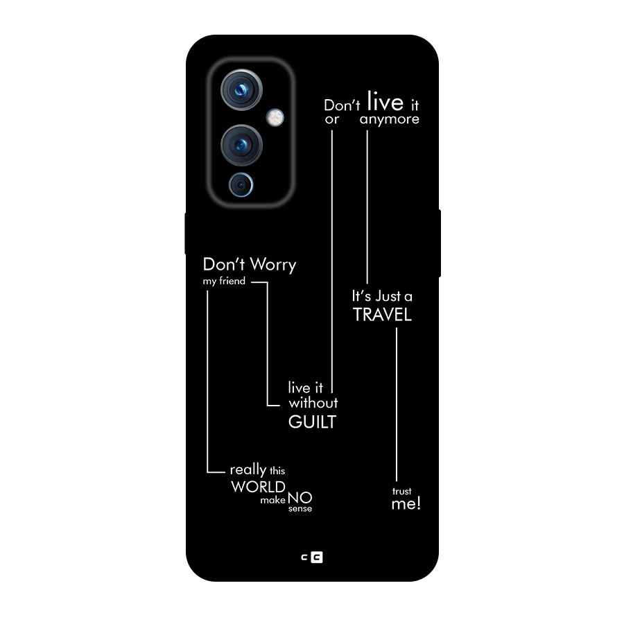 Quotes Of Life Back Case for OnePlus 9