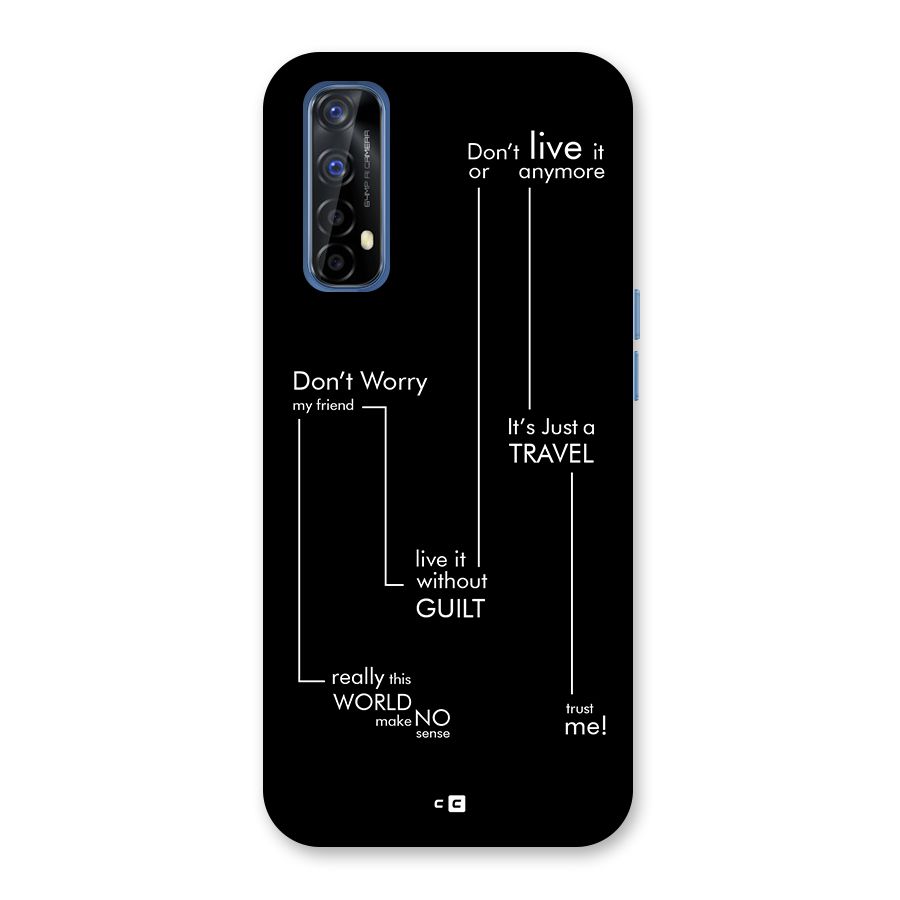 Quotes Of Life Back Case for Realme 7